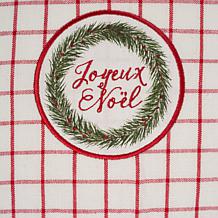 Design Imports Assorted Noel Kitchen Towel Set of 3