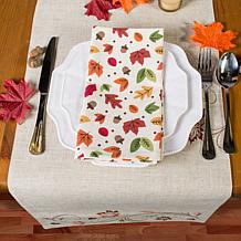 Design Imports Autumn Wheat Table Runner 14" x 108"