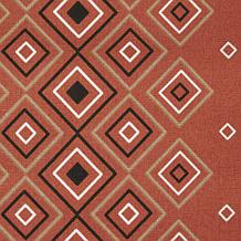 Design Imports Aztec Print Pillow Covers 18x18 Set of 4