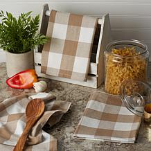 Design Imports Buffalo Check Kitchen Towels 3-pack