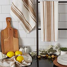 Design Imports Chef Stripe Kitchen Towels 3-pack
