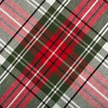 Design Imports Christmas Plaid Tablecloth 52-inch by 52-inch