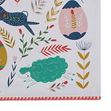 Design Imports Easter Folk Garden Embellished Placemat Set 6-pack