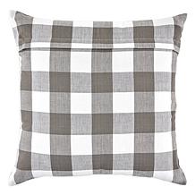 Design Imports Gingham Buffalo Check Pillow Covers Set of 4