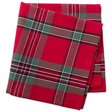 Design Imports Holiday Plaid Napkin Set of 6