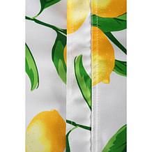 Design Imports Lemon Bliss Outdoor Tablecloth w/Zipper - 60" x 120"