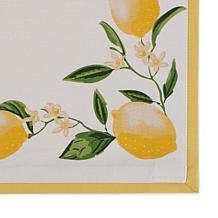 Design Imports Lemon Bliss Printed Placemat Set of 6