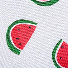 Design Imports Set of 6 Watermelon Print Outdoor Napkins