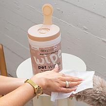 DexyPaws Lavender & Vitamin E Cleansing Wipes 200ct Canister