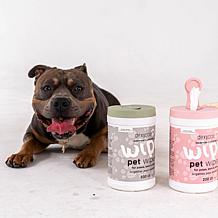 DexyPaws Oatmeal & Vitamin E Cleansing Wipes 200ct Canister