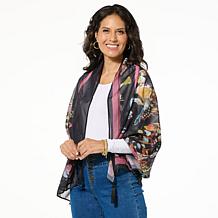 DG2 by Diane Gilman 30th Anniversary Celestial Printed Scarf