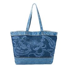 DG2 by Diane Gilman 30th Anniversary Denim Tote Bag