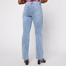 DG2 by Diane Gilman Americana Embroidered Bootcut Jean