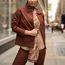 DG2 by Diane Gilman Animal Print Scarf