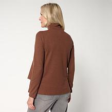 DG2 by Diane Gilman Double Layer Easy Top Turtleneck