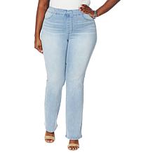 DG2 by Diane Gilman Infinity Stretch Tri-Fit Pull-On Bootcut Jegging