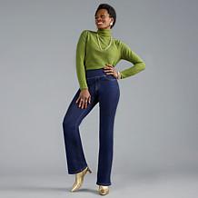 DG2 by Diane Gilman Legacy Stretch Denim Comfort Waist Bootcut Jean