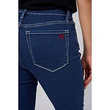 DG2 by Diane Gilman New Classic Stretch 5-Pocket Pedal Pusher Jean