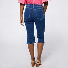 DG2 by Diane Gilman New Classic Stretch 5-Pocket Pedal Pusher Jean