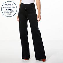 DG2 by Diane Gilman New Classic Stretch Button Fly Pull-On Jean
