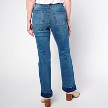 DG2 by Diane Gilman New Classic Stretch Cuffed Trouser Jean