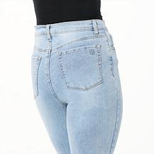 DG2 by Diane Gilman New Classic Stretch Denim Mini Bootcut Jean