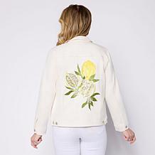 DG2 by Diane Gilman New Classic Stretch Embellished Anniversary Jacket