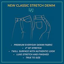 DG2 by Diane Gilman New Classic Stretch Embellished Skinny Jean