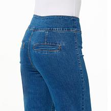 DG2 by Diane Gilman New Classic Stretch Pull-On Wide-Leg Jean