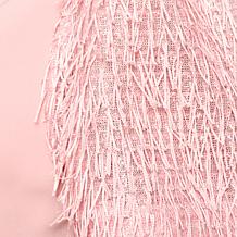 DG2 by Diane Gilman Novelty Sleeve V-Neck Easy Top