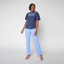 DG2 by Diane Gilman Virtual Stretch Comfort Waist Boot-cut Jean