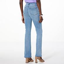 DG2 by Diane Gilman Virtual Stretch Denim Button Fly Bootcut Jean