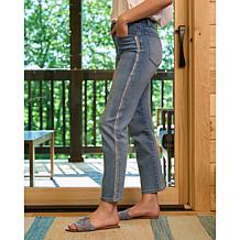DG2 by Diane Gilman Virtual Stretch Denim Straight Leg Jean