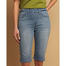DG2 by Diane Gilman Virtual Stretch Pull-On Bermuda Short - Basic