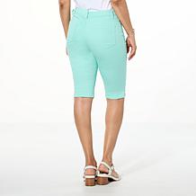 DG2 by Diane Gilman Virtual Stretch Pull-On Bermuda Short - Fashion