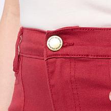 DG2 by Diane Legacy Stretch Front Seam Americana Straight Cropped Jean