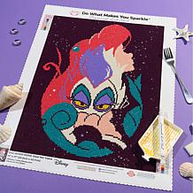 Diamond Art Club Disney Villain Steal Her Voice Canvas Kit
