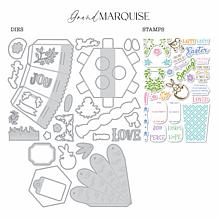 Diamond Press 3D Basket Stamp & Die Set