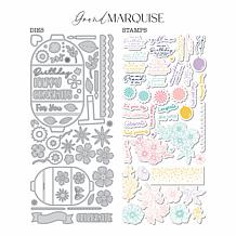 Diamond Press 3D Birthday Cake Stamp & Die Kit