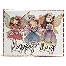 Diamond Press 3D Fairy Stickers