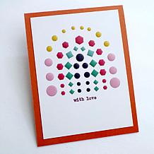Diamond Press Basic Shapes Enamel Dots with Storage Binder