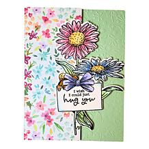Diamond Press Beautiful Bouquets Stamp and Die Kit