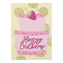 Diamond Press Birthday Celebration Shaped Card Kit