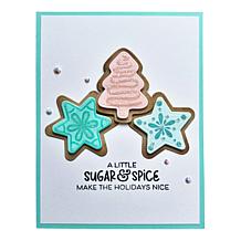 Diamond Press BM Christmas Cookie Stamp & Die Kit 