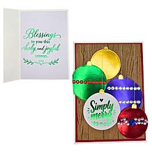 Diamond Press Christmas Card Inserts