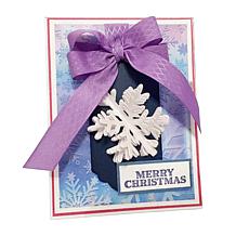 Diamond Press Christmas Shapes Stamp and Die Kit