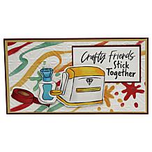 Diamond Press Crafty Hugs Stamp, Die and Stencil Kit