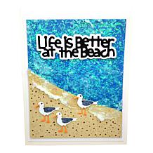 Diamond Press Crystal Confetti Paste and 6-Stencil Kit