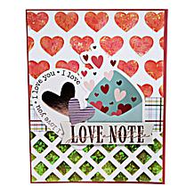 Diamond Press Crystal Confetti Paste and 6-Stencil Kit