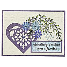 Diamond Press Decorative Envelope Stamp & Die Kit